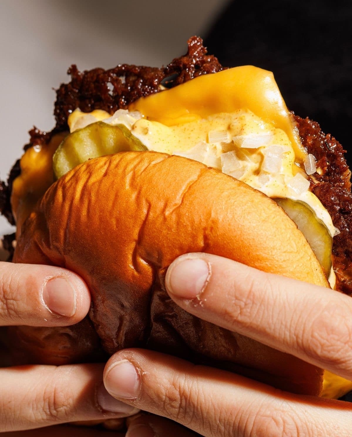 Smash burger de recena en boda – cocina en directo Aristotrucks